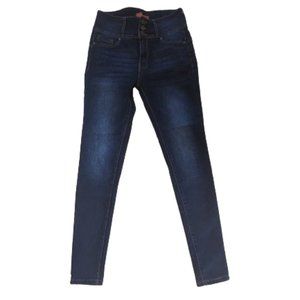 ---  Dark Denim High Waisted Skinny Jeans Size 7